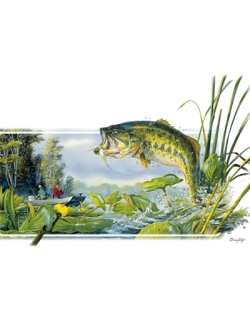 Morning Trophy Largemouth Bass Car Mats
