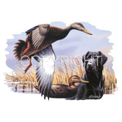 Black Lab, Duck & Decoy Car Mats