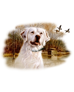 King - English Setter Car Mats