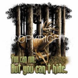 Can Run - Can't Hide Whitetail Deer Car Mats