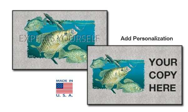 Panfish Welcome Mats