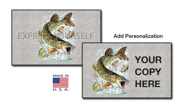 Pike and Muskie Welcome Mats