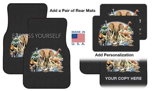 Wildlife Montage Mats