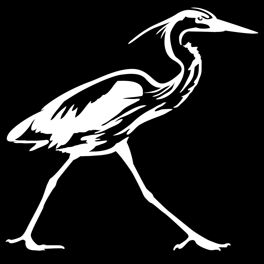 Great Heron Wall Decal