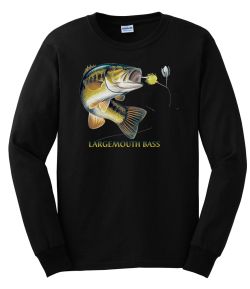 Largemouth Bass Combo Long Sleeve T-Shirt