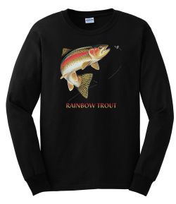 Rainbow Trout Combo Long Sleeve T-Shirt