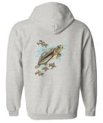 Sea Creatures Zip Hoodies