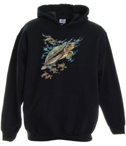 Sea Turtles Pullover Hooded Sweatshirt