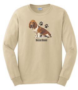 Basset Hound Long Sleeve T-Shirt