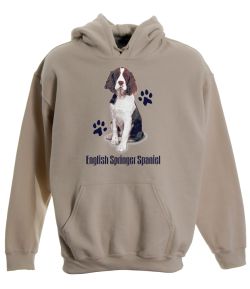 English Springer Spaniel Pullover Hooded Sweatshirt