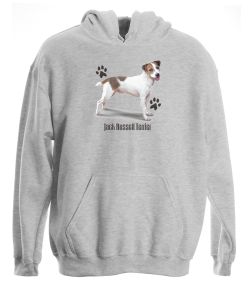 Jack Russell Terrier Pullover Hooded Sweatshirt