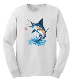 Blue Marlin Long Sleeve T-Shirt