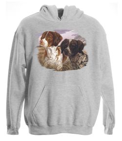 Early Morning Hunt German Shorthair Pullover Hooded Sweatshirt