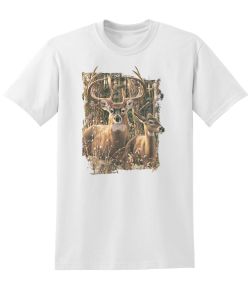 In His Domain Whitetail Deer 50/50 Tee