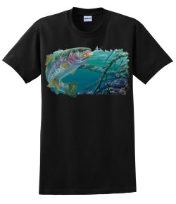 Swim Meet Rainbow Trout T-Shirt