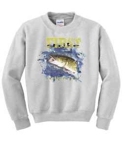 First Strike Northern Pike Crew Neck Sweatshirt