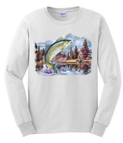 Rainbow Trout Air Long Sleeve T-Shirt