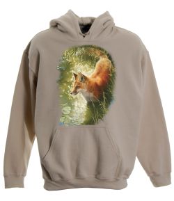 Outfoxed Fox Pullover Hooded Sweatshirt