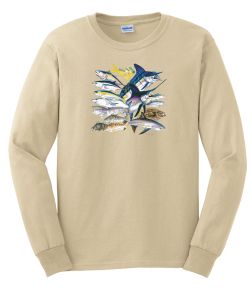 Saltwater Collage Long Sleeve T-Shirt