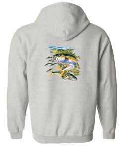 Yellowtail Zip Up Hooded Sweatshirt