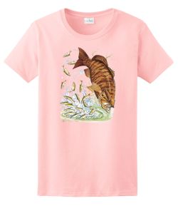 Small Mouth Bass Ladies Tee