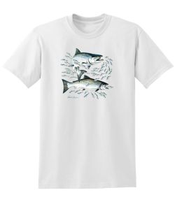 Salmon 50/50 Tee