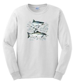 Salmon Long Sleeve T-Shirt