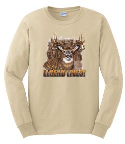 Legend Lives Whitetail Long Sleeve T-Shirt
