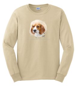 Beagle Head Long Sleeve T-Shirt