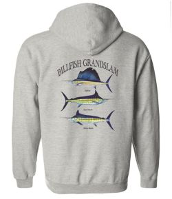 Billfish Grandslam Zip Up Hooded Sweatshirt
