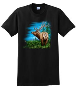 Elk Looking Left T-Shirt