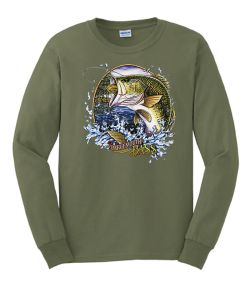 Largemouth Bass Long Sleeve T-Shirt