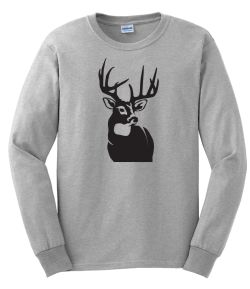 Perfect 10 Whitetail Deer Long Sleeve T-Shirt