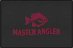 Master Angler Sunfish Silhouette Door Mats