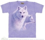 Graceful White Wolves Kids T-Shirt