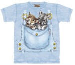 Wolf Pocket Kids T-Shirt