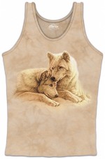 Soul Mates Wolf Ladies Tank Top