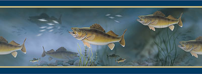 Freshwater Fish Wallpaper Borders