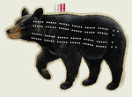 Black Bear Cribbage Board