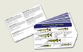 Complete Set of 9 Freshwater Fish Ident-I-Cards. Waterproof and Pocketsized.