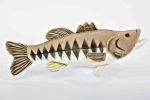 Stuffed freshwater fish toy