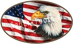 Eagle Magnet Oval