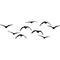 String of Geese Decal