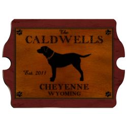 Labrador Vintage Pub Sign - Personalized