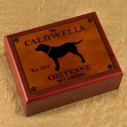 Labrador Humidor - Personalized