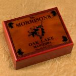 White Oak Humidor - Personalized