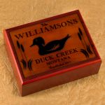 Wood Duck Humidor - Personalized