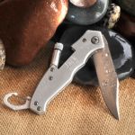 Klondike Lockback Knife with Flashlight - Personalized