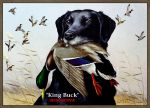King Buck Lab Area Rug