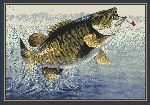 Hautman� Small Mouth Bass Area Rug